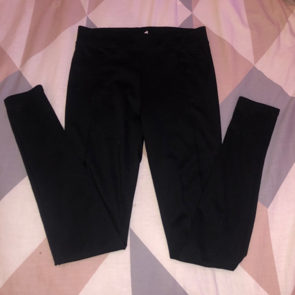 PINK leggings - black